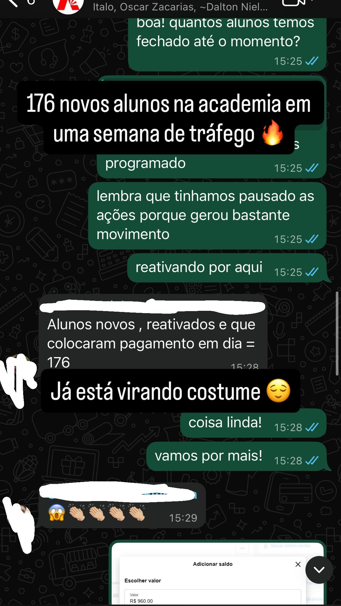 Depoimento de cliente